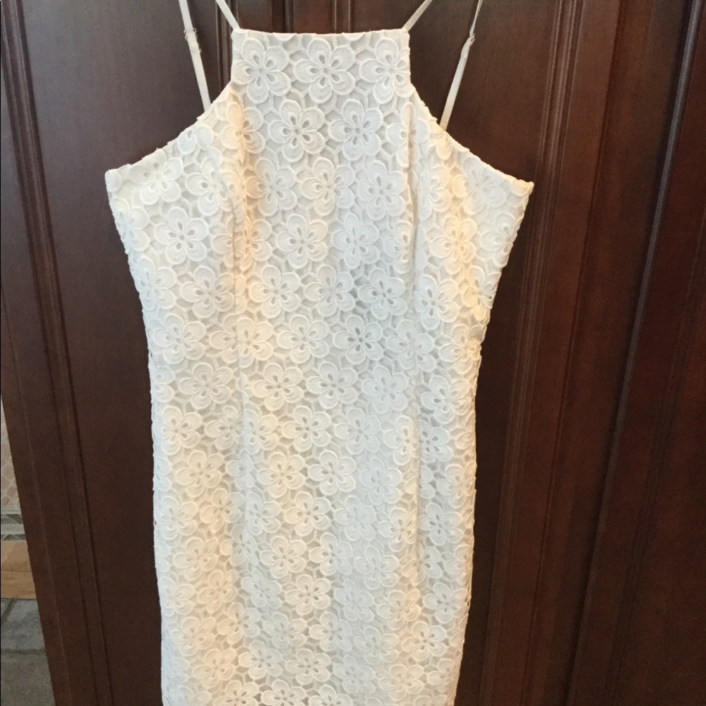 EUC Lilly Pulitzer White Truly  Dress
